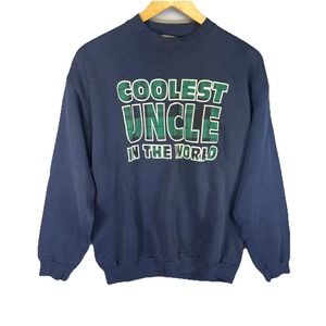 Vintage 90s Coolest Uncle In The World Men's Size L Tultex Maximum Sweats USA